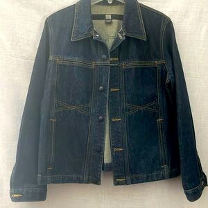 Marithé Fràncois Girbaud, Women's L,  4 pocket denim jacket